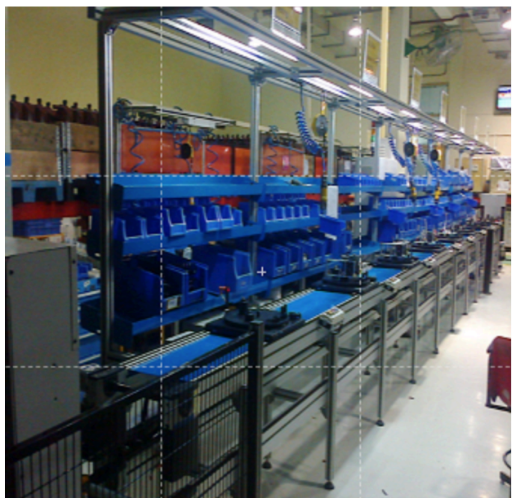 Assembly Line Conveyor Automation System